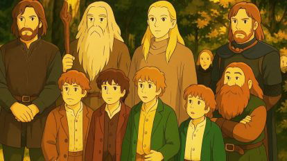 Viral Ghibli Image on Internet